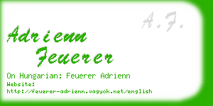 adrienn feuerer business card